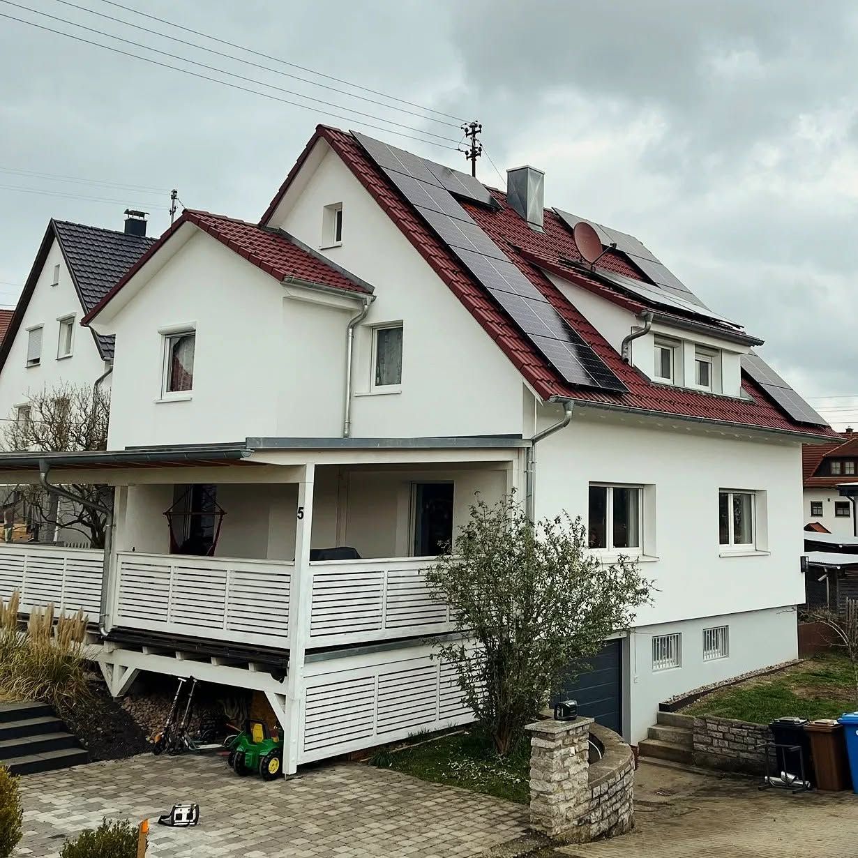 8 · Fertig – mit Solar