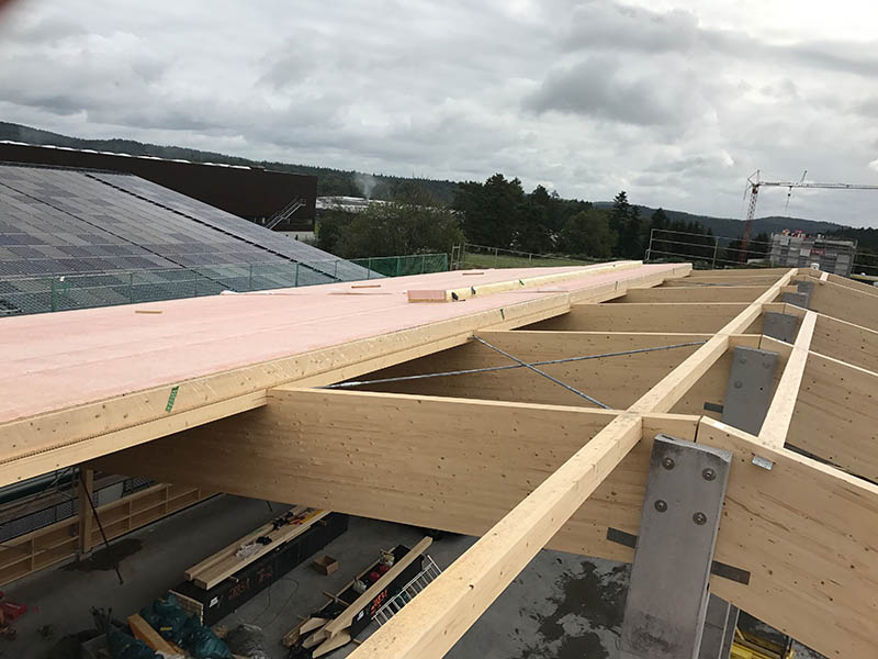 Holzkonstruktion Detail